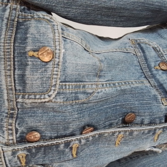A line vintage denim jacket - Picture 2 of 6